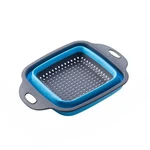 Niwwin Pack Of 2 Foldable Pasta Strainers, Kitchen Colander L, Blue. Fixed Price $15.93.