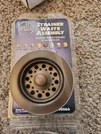 Opella Strainer Waste Assembly Sink STW90066 Copper Rose. Fixed Price $20.00.