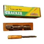 Vintage Dukes Easy Pecan And Nut Cracker 0100 Original Box Steel Wood Commercial. Fixed Price $15.00.