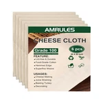 Amrules Cheese Cloths For Straining, 6PCS 20X20 Inch Grade 100. Fixed Price $8.88.