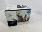 Mainstays 1.5 Cup Mini Food Chopper Electric Kitchen Processor Black Small Crack. Fixed Price $12.99.