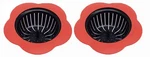 Silicone Kitchen Sink 2 Pack, Pouring Strainers Drain Filterlarg. Fixed Price $24.09.