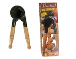 Nutcracker Heavy Duty Bottle Opener Pliers, Wood Handles Spring Loaded. Fixed Price $7.59.