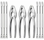 Seafood Tools Nutcrackers Set, Crab Lobster Opener Shellfi. Fixed Price $17.68.