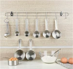 Measuring Cups And Spoons Set, Stainless Steel Complete.... Fixed Price $26.88.