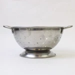 Progressive Stainless Steel Small Colander Strainer 8.25IN. Fixed Price $10.99.