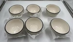 Vancasso Starry 24OZ For Soup Ceramic Set Of 6. Fixed Price $27.20.