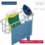 Kesol Rustproof Sponge Holder Caddy For Kitchen, Stainless Steel Organizer, Brus. Fixed Price $22.26.