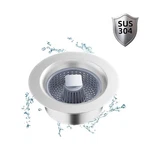 304 Stainless Steel Sink Strainer Basket With Stopper Lid 3.5 Inch Drain Silver. Fixed Price $12.40.