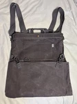 Barebones Harvest And Gathering Canvas Bag With Liner Foraging Fruit Picking. Fixed Price $38.95.