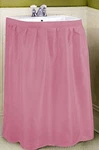 Better Home Pink Fabric Sink Skirt Water Repellent Standard Size. Fixed Price $5.99.