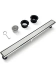 Tecforg 36" Linear Shower Drain Brushed Floor Stainless Steel Cupc Certifi. Fixed Price $59.99.