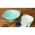 Pioneer Woman Garden Party Kitchen Colanders 2-PC Floral Plastic White Green New. Fixed Price $21.90.