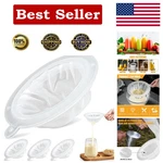 4 Pieces 200 Mesh Strainer 75 Micron Nylon Straining For Inch Kitchen Funnels. Fixed Price $22.94.