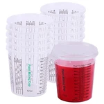 Canopus Paint Mixing Cups, Pack Of With 3 Lids, 12-FL Oz, Solvent Resist. Fixed Price $23.15.