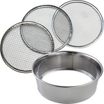 Wazakura 3PCS Soil Sieve Set 8-1/4 Inch (210MM),3 Mesh Filter Sizes, Japan. Fixed Price $42.95.