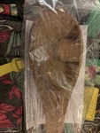 New In Pkg #2002 Pampered Chef Teak Wooden Spoon W/dot (a). Fixed Price $14.95.