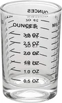 Measuring Shot Glass With Lines, 3OZ / 90ML - Bartender Accessories, J. Fixed Price $14.99.