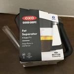 Oxo Good Grips 4 Cup / 1 Liter Fat Separator Bpa Free And Dishwasher Safe. Fixed Price $9.00.