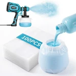 100PCS Paint Sprayer Bags, 7.8"X11.8" Transparent Canister Liners For.... Fixed Price $17.09.