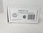 Delta DT051411-CZ 4" Prefab Round Shower Drain, Champagne Bronze. Fixed Price $37.50.