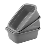 Ggbin Plastic Wash Basin, 16 Quart Dish Tubs, 3 Packs. Fixed Price $36.68.
