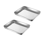 Hytk Extra Small Baking Sheet Pans 9.3 6.9 Inch, Silver. Fixed Price $23.56.