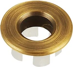 Sink Basin Trim Overflow Cover Brass Insert Hole Round Caps Antique. Fixed Price $15.09.