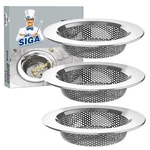 Mr.siga Kitchen Sink Strainer, Stainless Steel Drain Normal, Silver. Fixed Price $21.91.