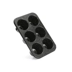 Monfish Jumbo Deep 6-CUP Muffin Pan Xl Cupcake Tray Non-stick Granite Finish. Fixed Price $47.26.
