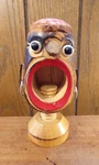 Vintage Hand Made Wood Screw Nutcracker Folk Art Post War Japan. Fixed Price $12.50.
