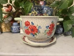 The Pioneer Woman Flea Market Floral Ceramic Berry Colander/strainer With Plate. Fixed Price $28.99.