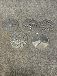 Set Of 5 Manual Food Processor & Chopper Replacement Blades #00632B New. Fixed Price $12.95.