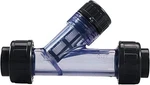 Tomex 1-1/2'' Clear Sediment Y-strainer, True Union, 20 Mesh Socket. Fixed Price $59.77.