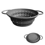 Collapsible Colander With Handle, Silicone Kitchen For Easy Storage,.... Fixed Price $25.87.