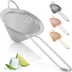 304 Stainless Steel Fine Mesh Strainer For Kitchen - Sieve Sifters Food, Tea. Fixed Price $13.19.