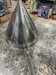 Update International CC-12F China Cap, 12" Dia. X Deep Cone, Fine, S/s. Fixed Price $34.99.