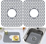 Silicone Protector For Kitchen Bathroom Sink, 2 Pack 13.58"X 11.6" Heat-res. Fixed Price $26.99.