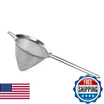 Rsvp International Endurance Kitchen Collection, Stainless Steel Fine Mesh Conic. Fixed Price $41.52.