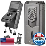 6-IN-1 Torch Lighter With Twin Nubber, Auto-pop V-shape Clipper, Draw Enhancer,. Fixed Price $66.42.