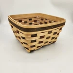 Longaberger 2007 American Craft Traditions Large Berry Basket+protector Organize. Fixed Price $62.95.