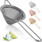 Zulay Kitchen 304 Stainless Steel Fine Mesh Strainer, Elegant Black. Fixed Price $14.52.