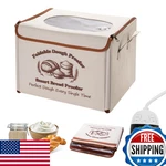 Bread Proofing Box Foldable Dough Proofer With 50-130 Temp Control & 12H Time. Fixed Price $113.37.