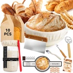 Wepsen Sourdough Starter KIT19PCS Banneton Bread Proofing Basket Glass. Fixed Price $37.63.