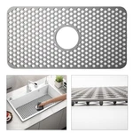 Silicone Sink Mat, 28.34''X 15.23'' Kitchen Protector Grid For Bottom Of.... Fixed Price $31.66.