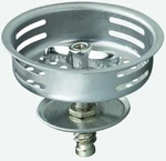 New Plumb Pak PP820-34 Stainless Steel Twist Lock Post Sink Strainer Basket. Fixed Price $11.29.