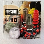 Weston 4 Piece Accessory Kit For Tomato Press & Sauce Maker- Salsa, Berry, Grape. Fixed Price $45.00.
