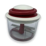 Chef'n Veggichop Hand-powered Food Chopper, Set Of 1, Cherry. Fixed Price $16.99.
