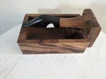 Vintage Goose Head Wooden Rustic Box. Fixed Price $16.99.