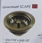 Kingston Brass K111BAB Tacoma Basket Strainer Antique. Fixed Price $35.00.